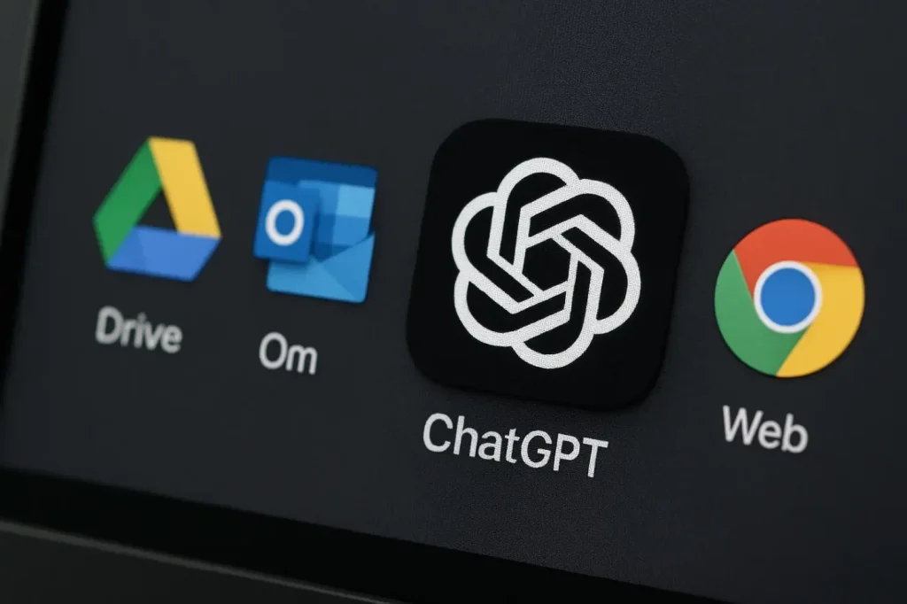 Интеграция ChatGPT с Google Drive, Outlook и браузером — всё, что умеет ИИ в 2025 году